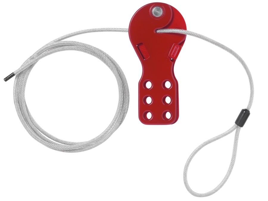 Abus Mechanical 00356 Standard Cable Lockout 2m