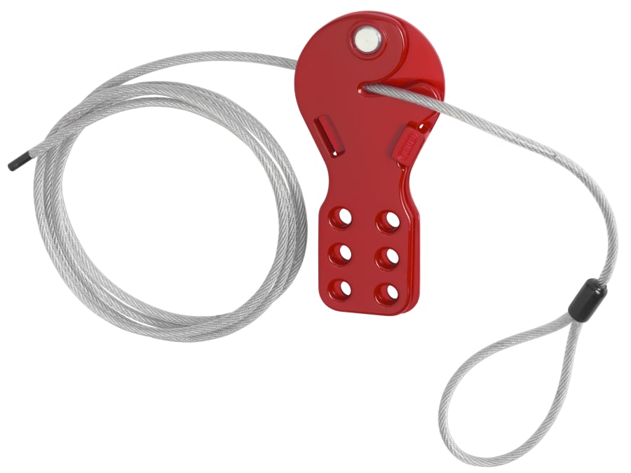 Abus Mechanical 00356 Standard Cable Lockout 2m