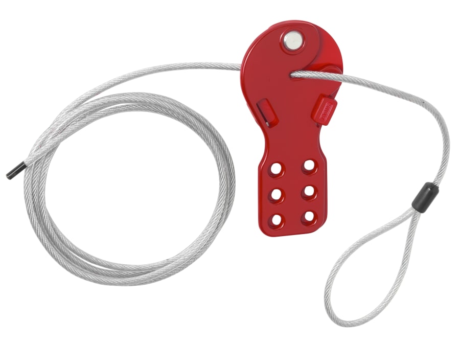 Abus Mechanical 00356 Standard Cable Lockout 2m