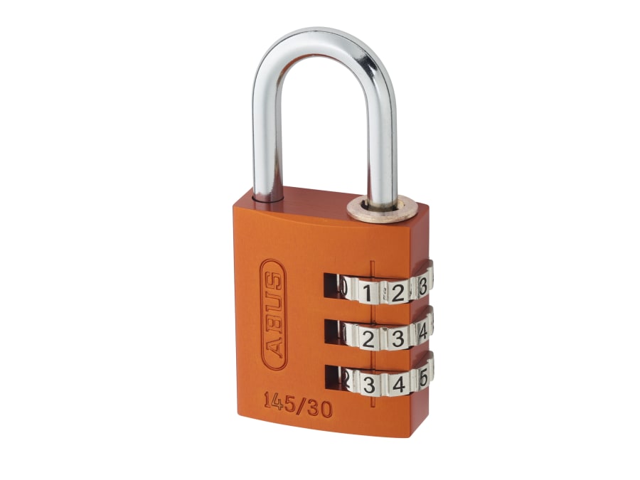 Abus Mechanical 46626 20mm Aluminium Combination Padlock
