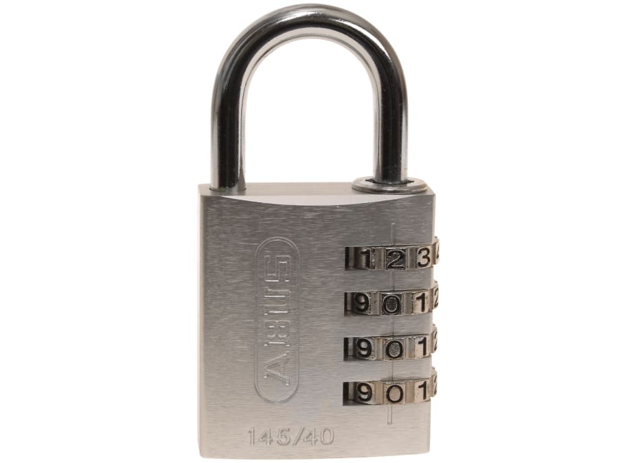 Abus Mechanical 49543 40mm Aluminium Combination Padlock