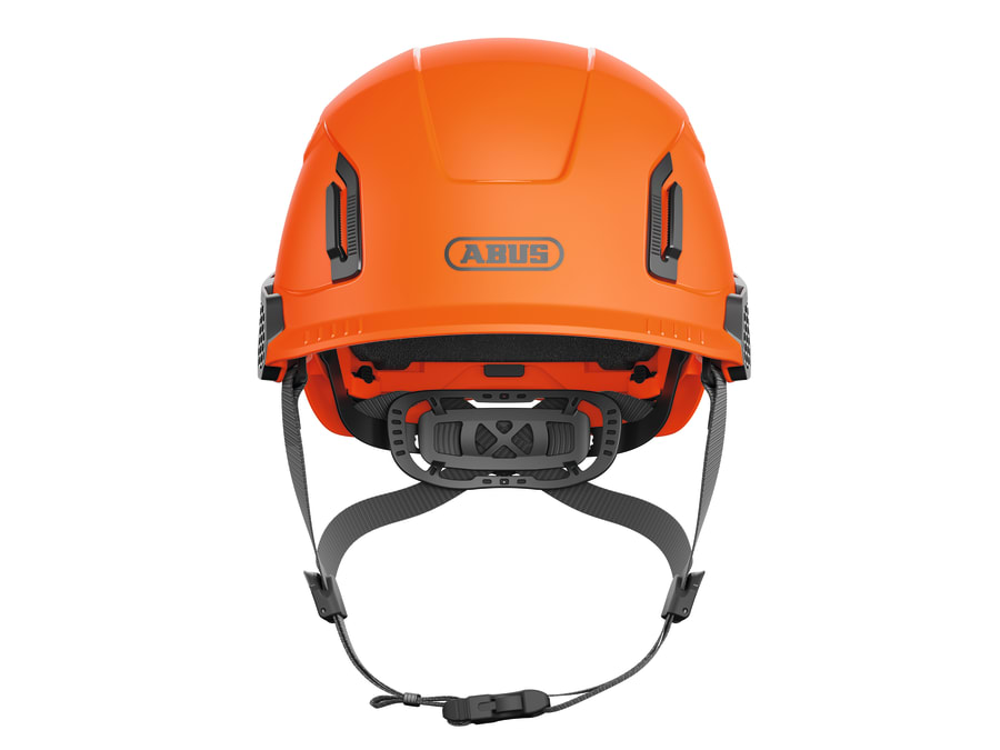 Abus Mechanical 38479 Non-Vented Safety Helmet Orange