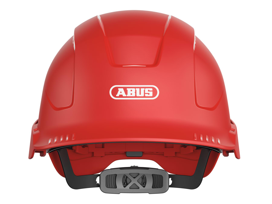 Abus Mechanical 38484 Non-vented Safety Helmet Red