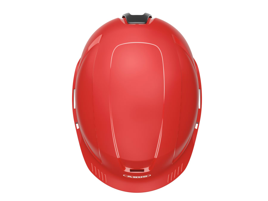 Abus Mechanical 38484 Non-vented Safety Helmet Red