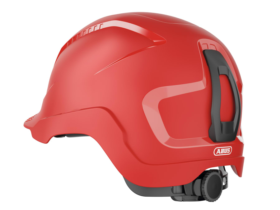 Abus Mechanical 38484 Non-vented Safety Helmet Red