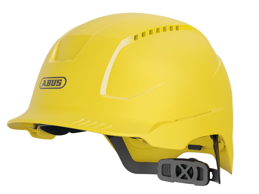 Abus Mechanical 41396 Vented Safety Helmet Yellow