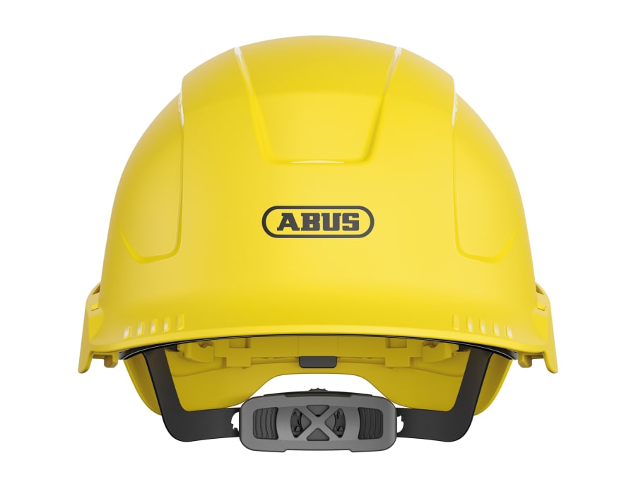 Abus Mechanical 41396 Vented Safety Helmet Yellow