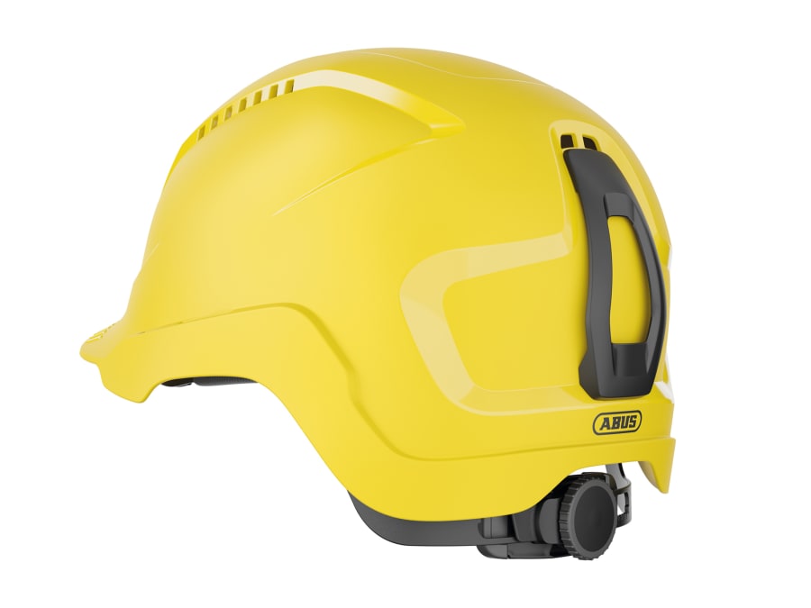 Abus Mechanical 41396 Vented Safety Helmet Yellow