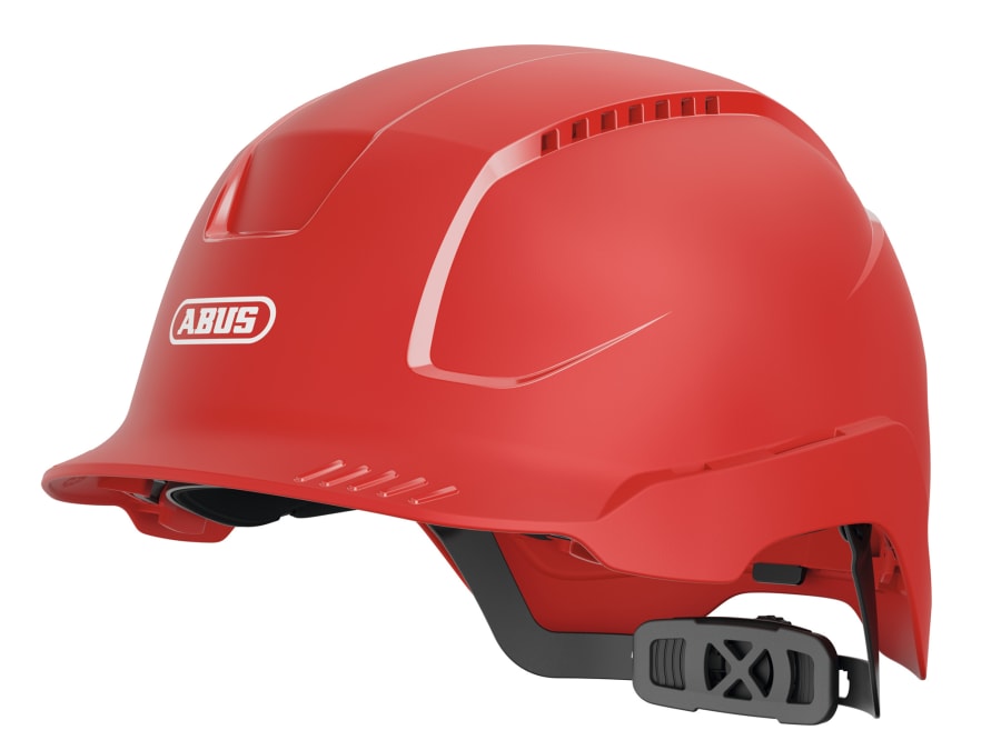Abus Mechanical 41397 Vented Safety Helmet Red