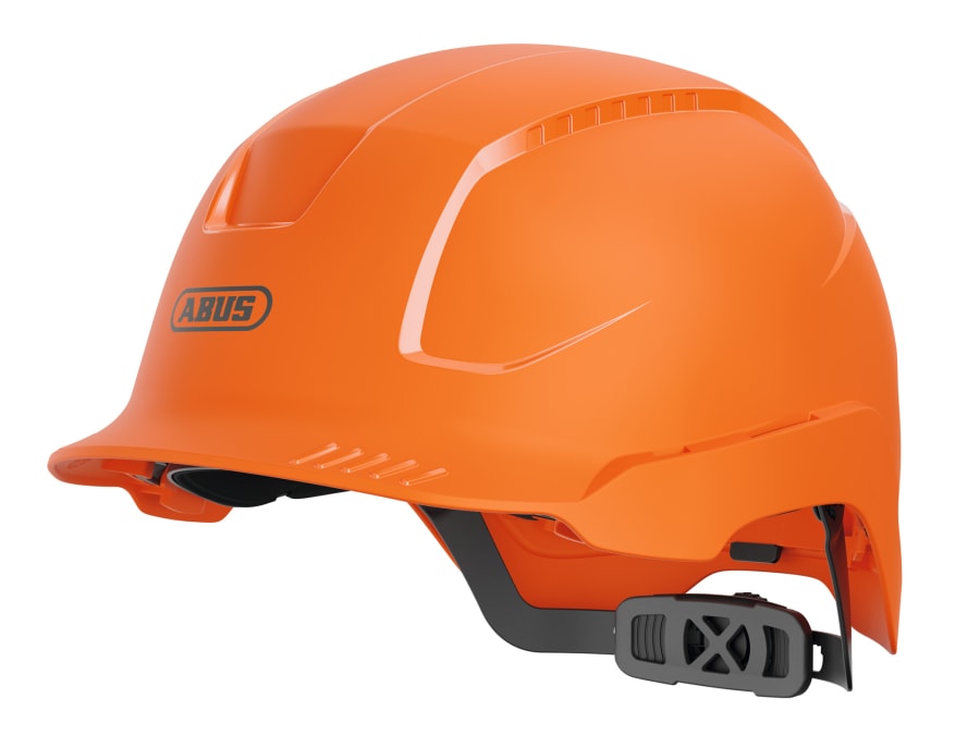 Abus Mechanical 41398 Non-Vented Safety Helmet Orange