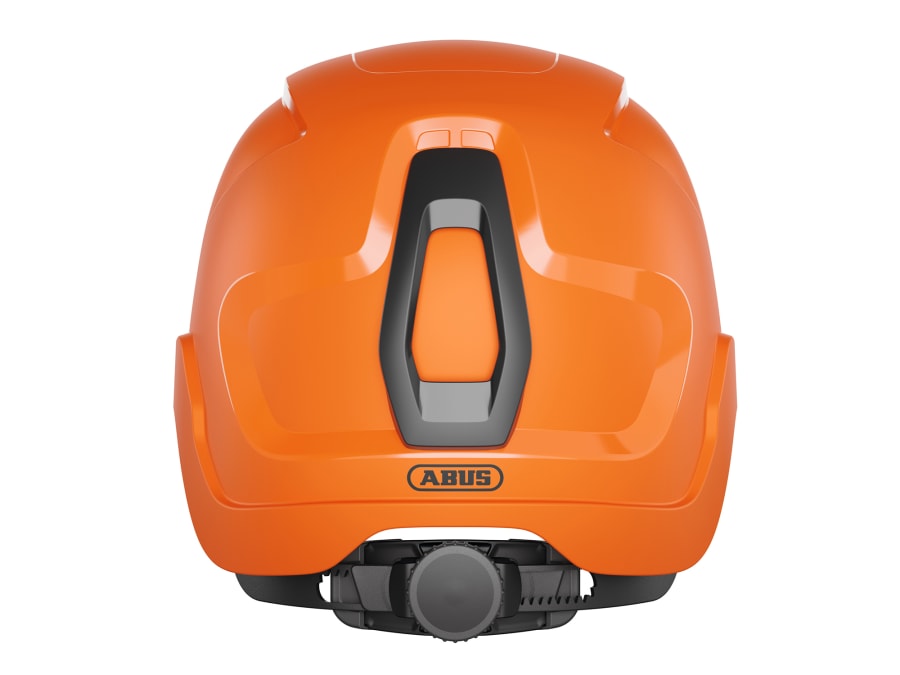 Abus Mechanical 41398 Non-Vented Safety Helmet Orange