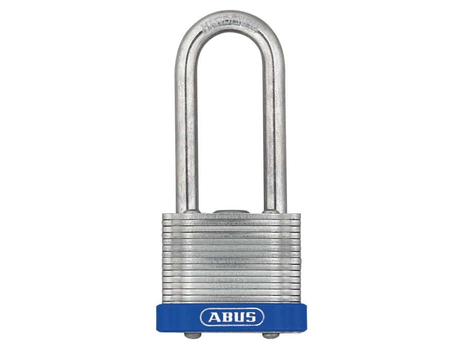 Abus Mechanical 01243 Eterna Laminated Padlock 50mm Long Shackle