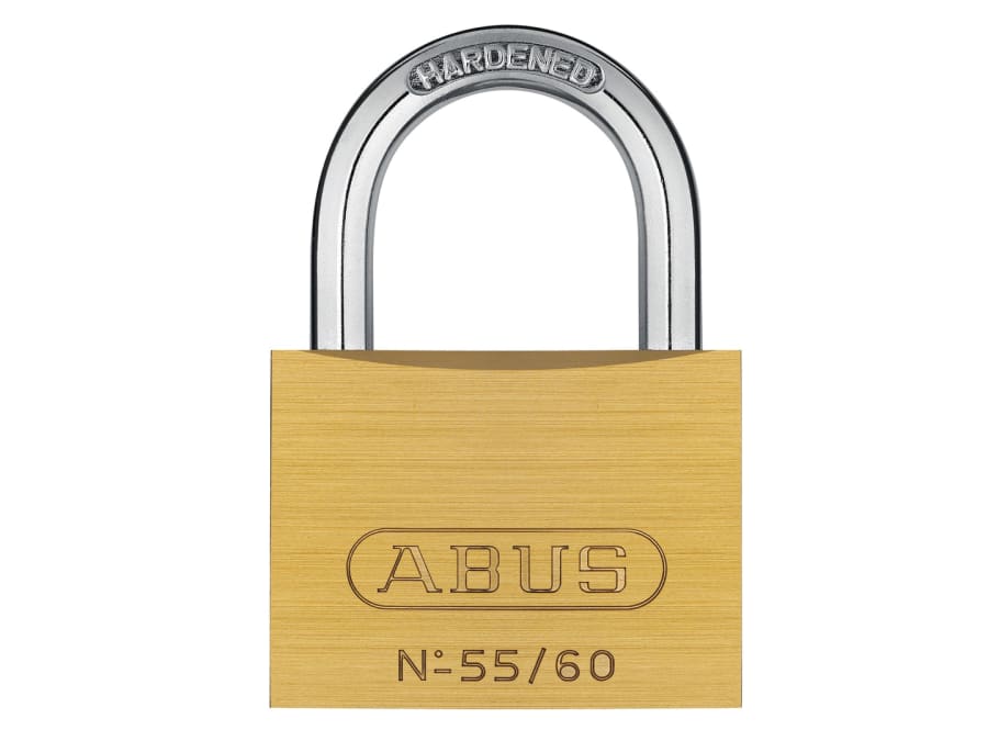 Abus Mechanical 02859 55/60mm Brass Padlock