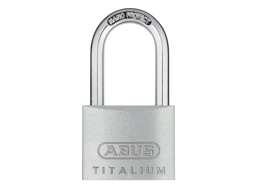 Abus Mechanical Abus 54579 64TI/40mm TITALIUM Padlock 40mm Long Shackle Keyed Alike