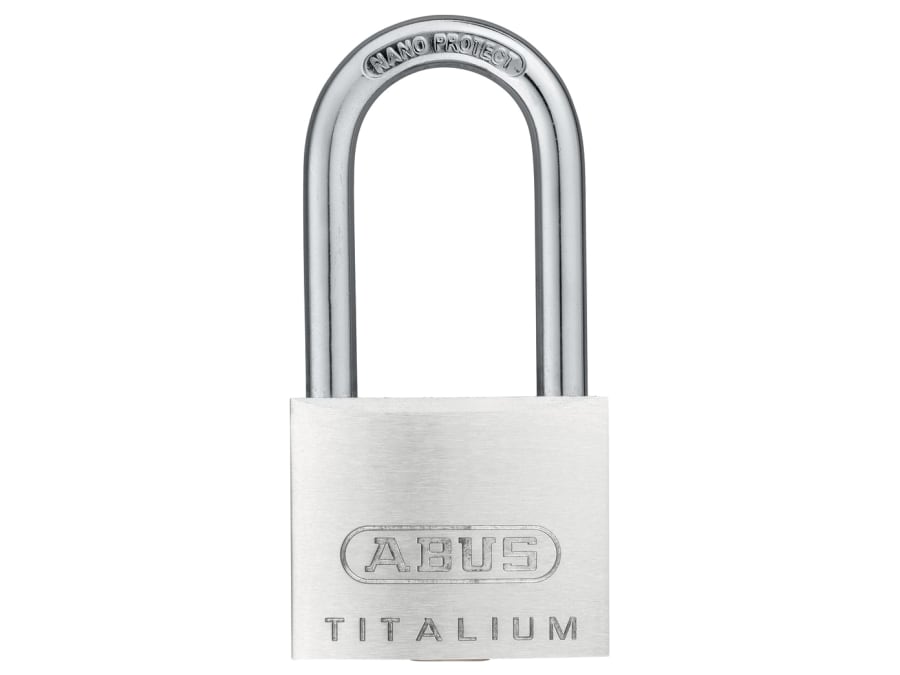 Abus Mechanical 55021 Titalium Padlock 40mm Long Shackle