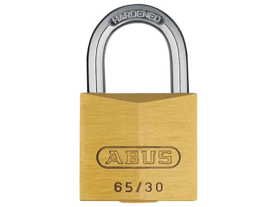 Abus Mechanical 11977 65/30mm Brass Padlock Keyed Alike