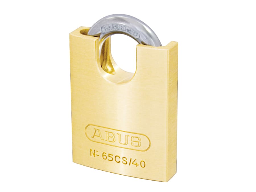 Abus Mechanical 35829 40mm Brass Padlock Closed Shackle