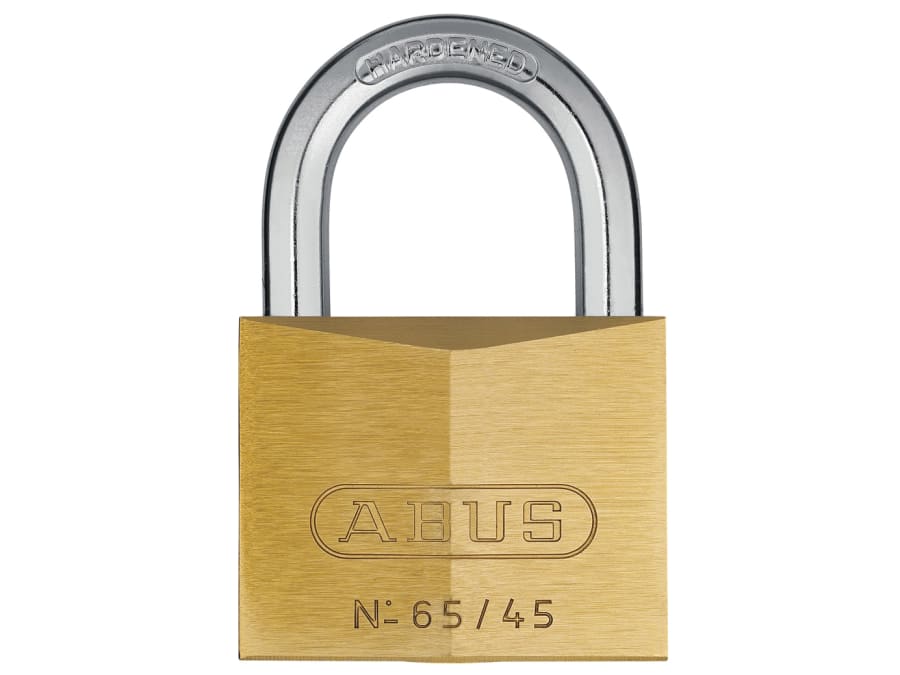 Abus Mechanical 09853 65/45mm Brass Padlock