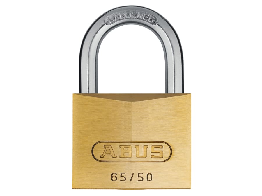 Abus Mechanical 12003 65/50mm Brass Padlock Keyed Alike
