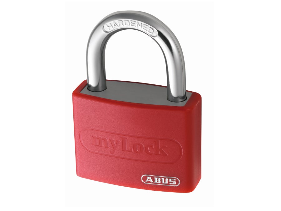 Abus Mechanical 50012 T65AL/40mm Aluminium Padlock Red