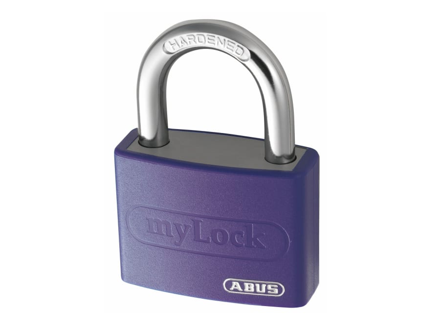 Abus Mechanical 49937 T65AL/40mm Aluminium Padlock Violet Keyed Alike