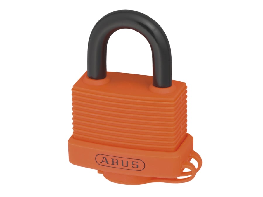Abus Mechanical 49974 45mm Aluminium Padlock Orange Keyed Alike