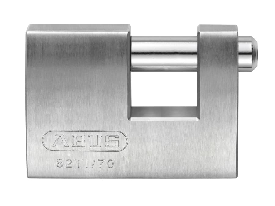 Abus Mechanical Abus 24673 82TI/70mm Titalium Shutter Padlock