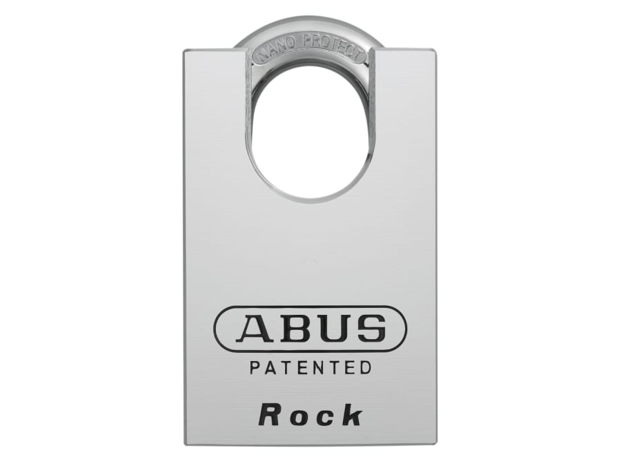 Abus Mechanical 77333 83/55mm Rock Hardened Steel Padlock Closed Shackle Keyed Alike