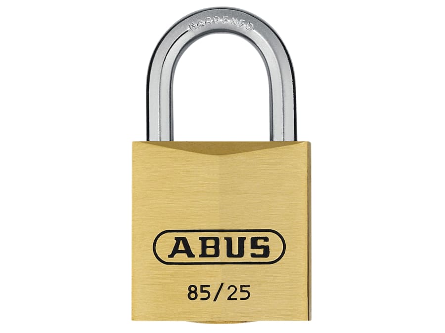 Abus Mechanical 80620 85/25mm Brass Padlock
