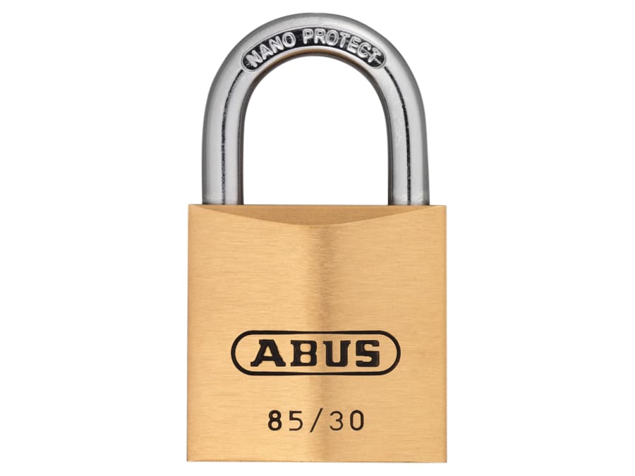 Abus Mechanical 35432 85/30mm Brass Padlock