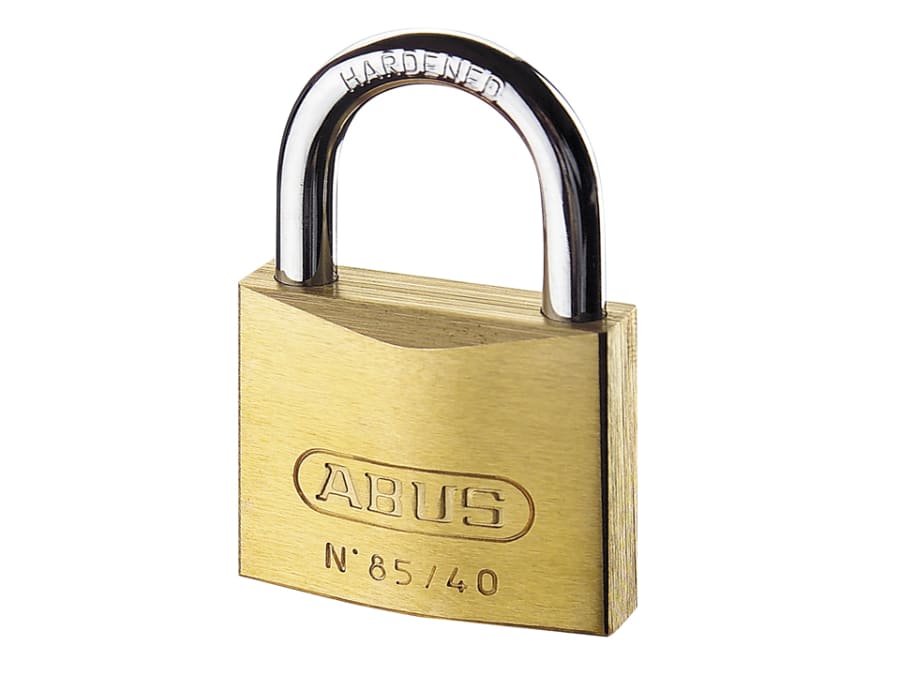 Abus Mechanical 80632 85/60mm Brass Padlock