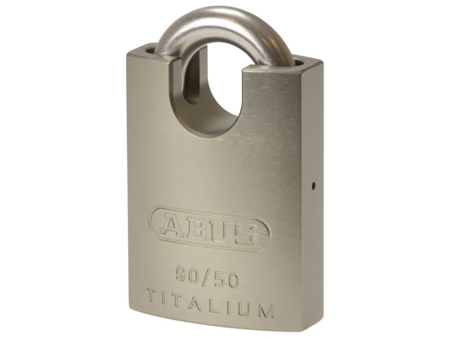 Abus Mechanical 56991 50mm TITALIUM Padlock Closed Shackle Keyed Alike