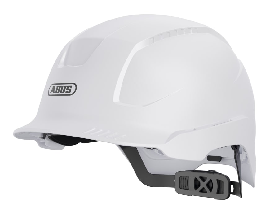 Abus Mechanical 94806 Non-Vented Safety Helmet White