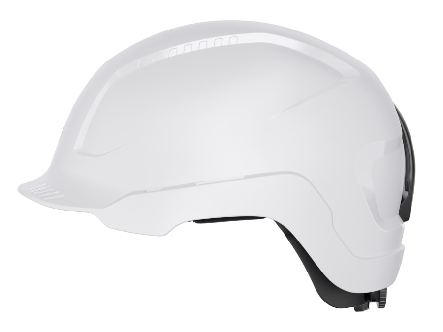 Abus Mechanical 94806 Non-Vented Safety Helmet White