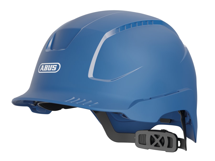 Abus Mechanical 94807 Non-vented Safety Helmet Blue