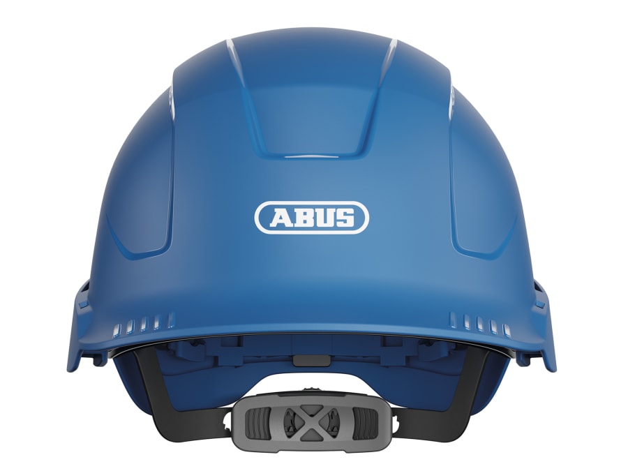 Abus Mechanical 94807 Non-vented Safety Helmet Blue