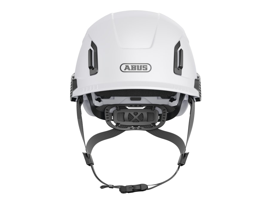Abus Mechanical 99776 Non-Vented Safety Helmet White