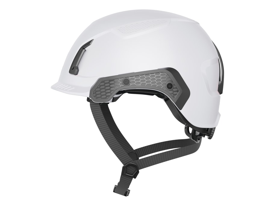 Abus Mechanical 99776 Non-Vented Safety Helmet White
