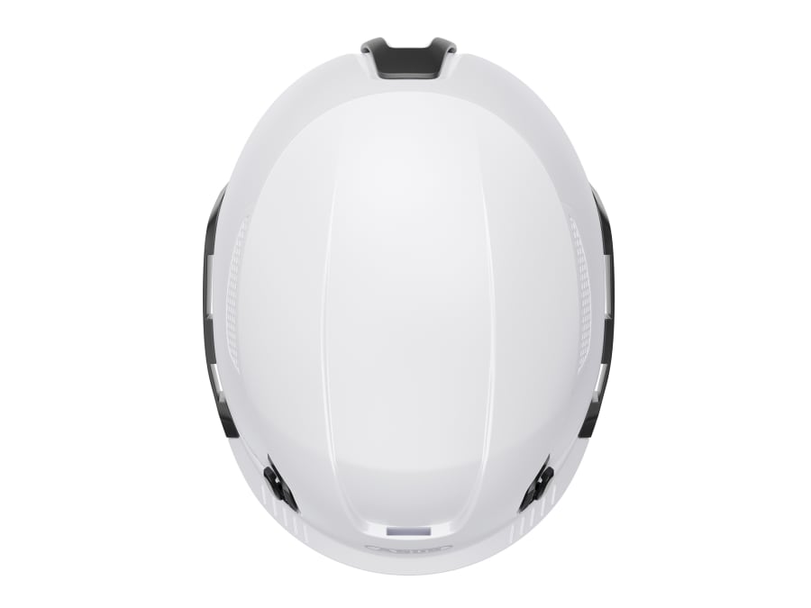 Abus Mechanical 99776 Non-Vented Safety Helmet White