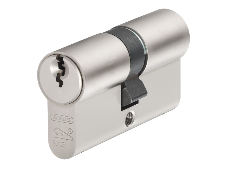 Abus Mechanical 54868 Euro Double Cylinder Nickel Pearl 40mm/50mm