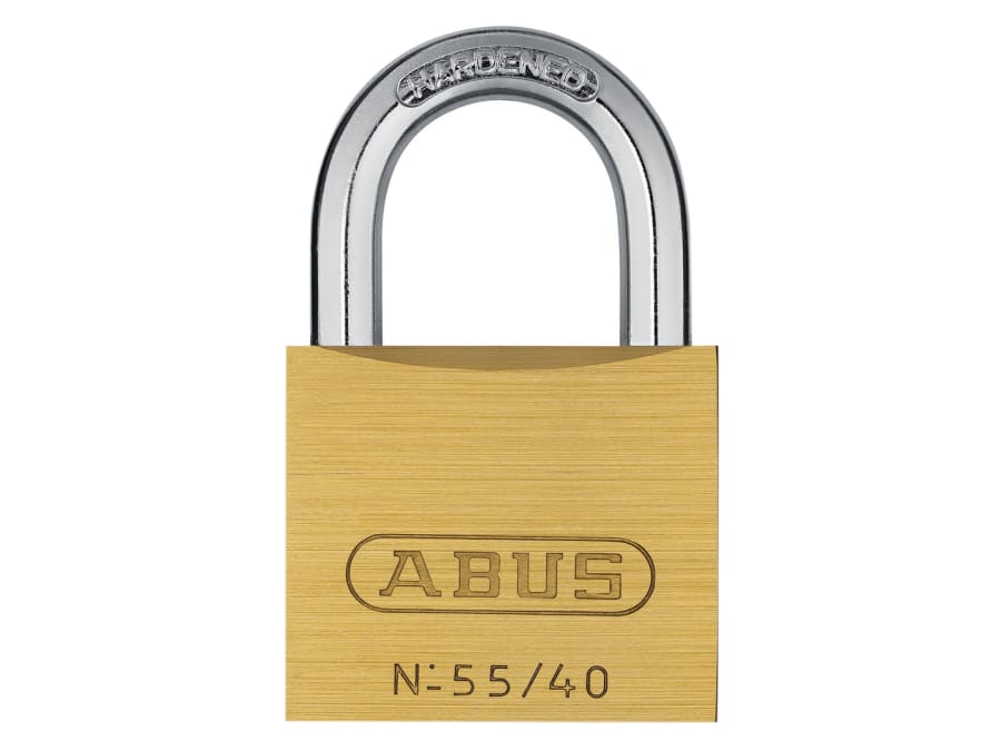 Abus Mechanical 02868 55/40mm Brass Padlock Keyed Alike