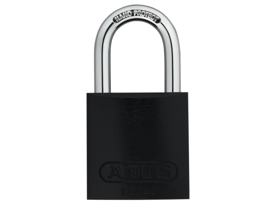 Abus Mechanical 45234 72/40mm Aluminium Padlock Black Keyed Alike