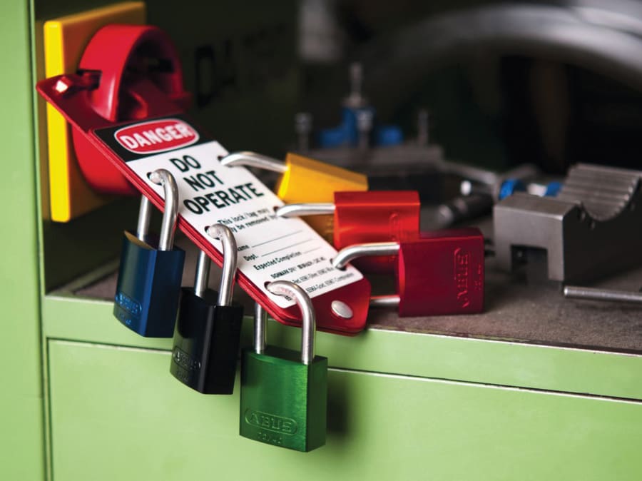 Abus Mechanical 45238 72/40mm Aluminium Padlock Red Keyed Alike