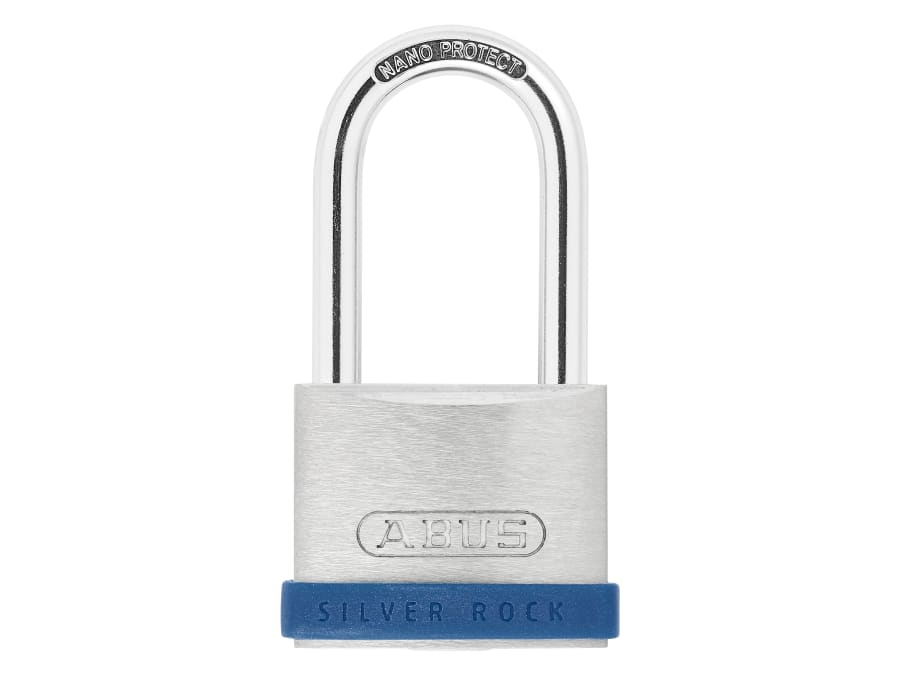 Abus Mechanical 80880 40mm Silver Rock 5 Padlock Long Shackle Keyed Alike