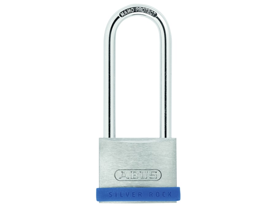 Abus Mechanical 80882 40mm Silver Rock 5 Padlock Long Shackle Keyed Alike