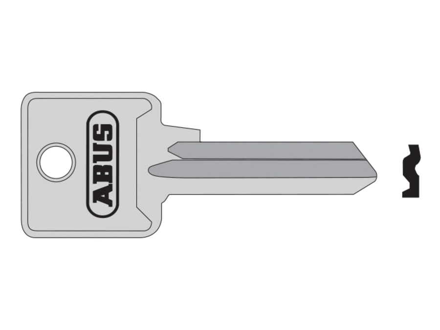 Abus Mechanical 02696 40mm Key Blank