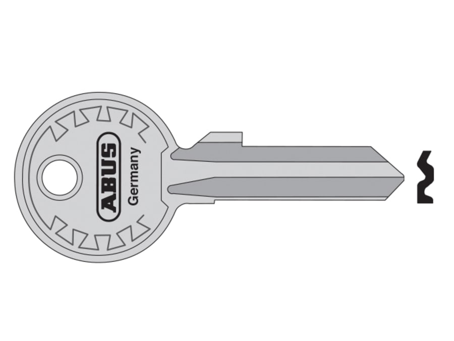 Abus Mechanical 12874 Key Blank