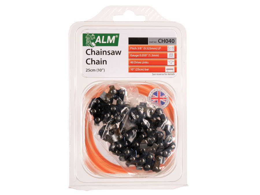 Alm Manufacturing CH040 Chainsaw Chain 3/8in x 40 Links 1.3mm