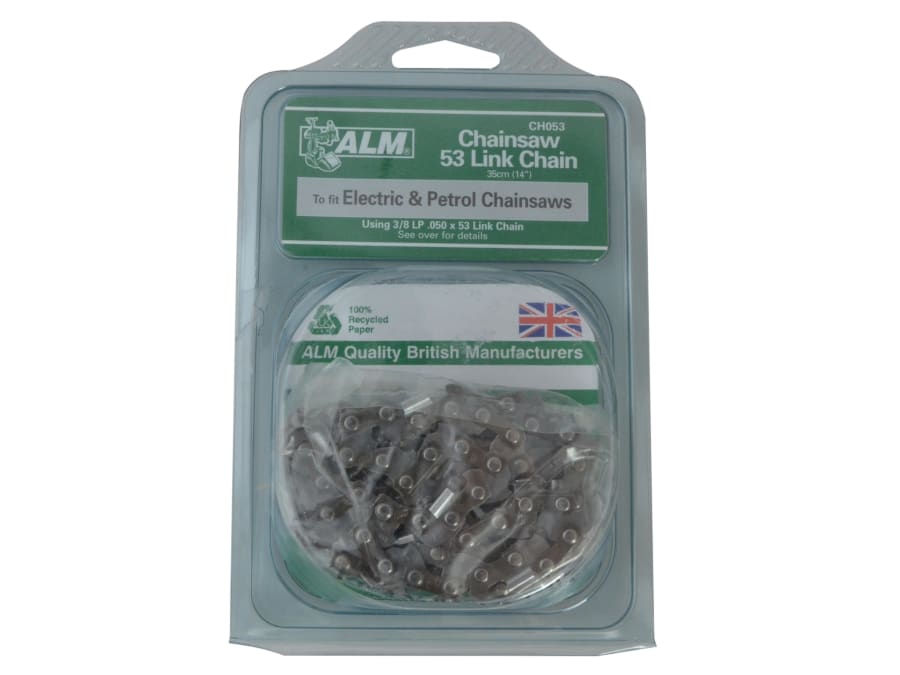 Alm Manufacturing CH053 Chainsaw Chain 3/8in x 53 Links 1.3mm