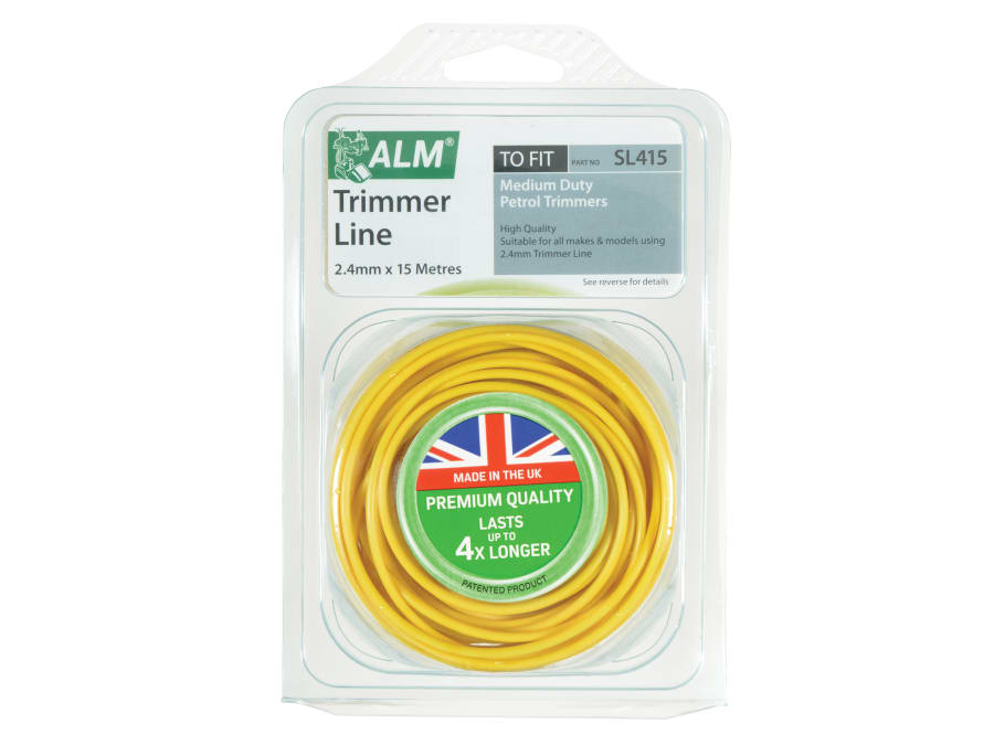 Alm Manufacturing SL415 2.4mm x 15m Medium-Duty Trimmer Line